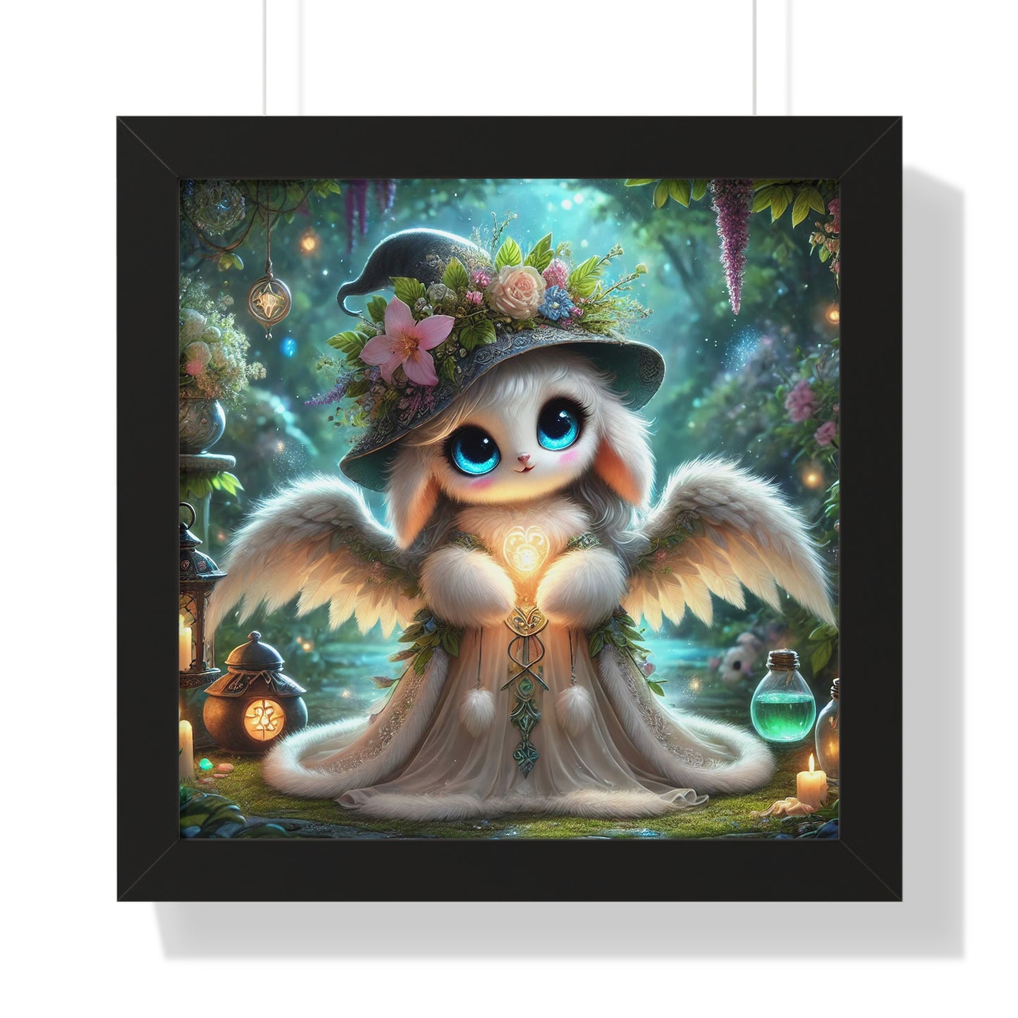 Framed Vertical Poster Anna the Mother Fairyland Guardian