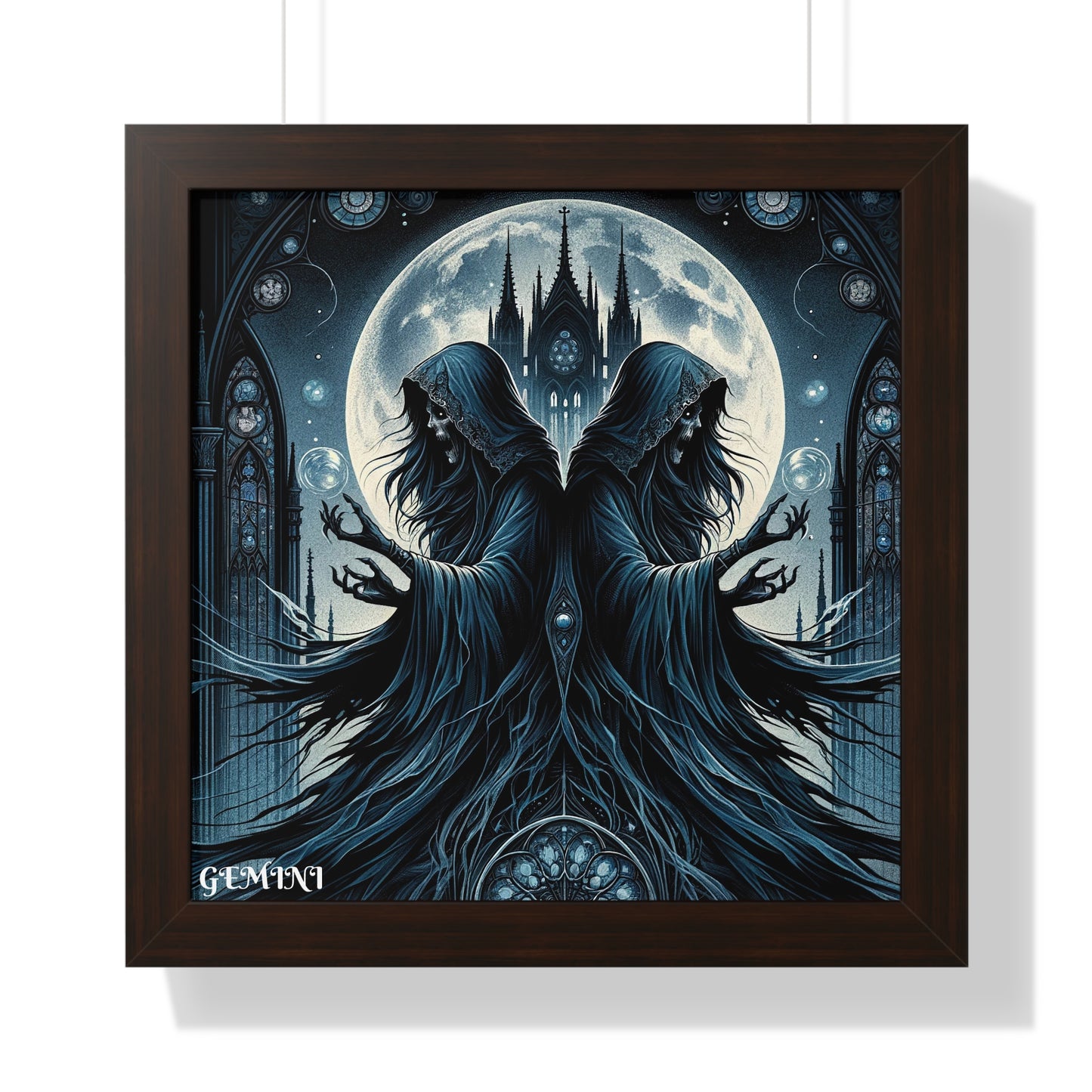 GEMINI Framed Vertical Poster