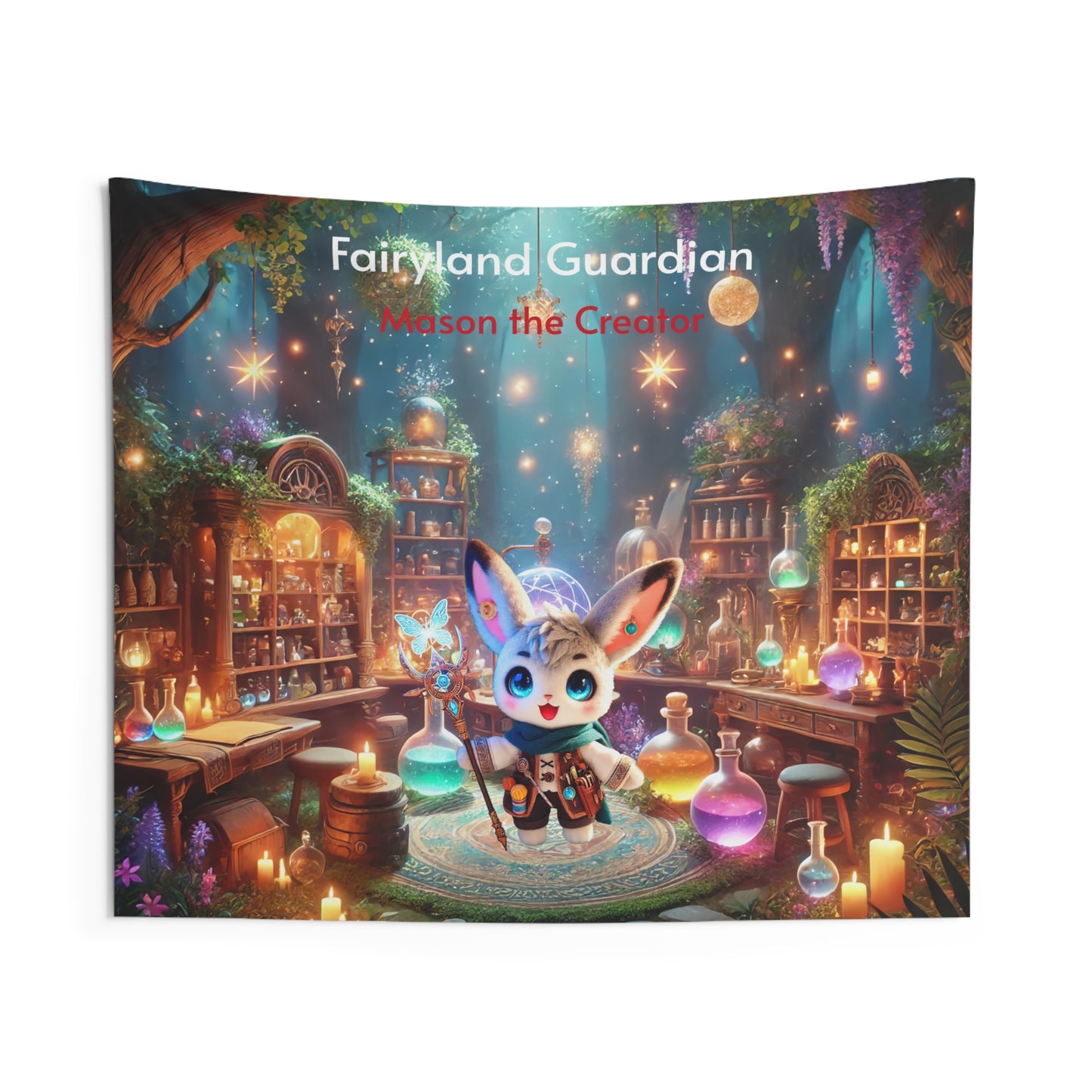Indoor Wall Tapestries Mason the Creator