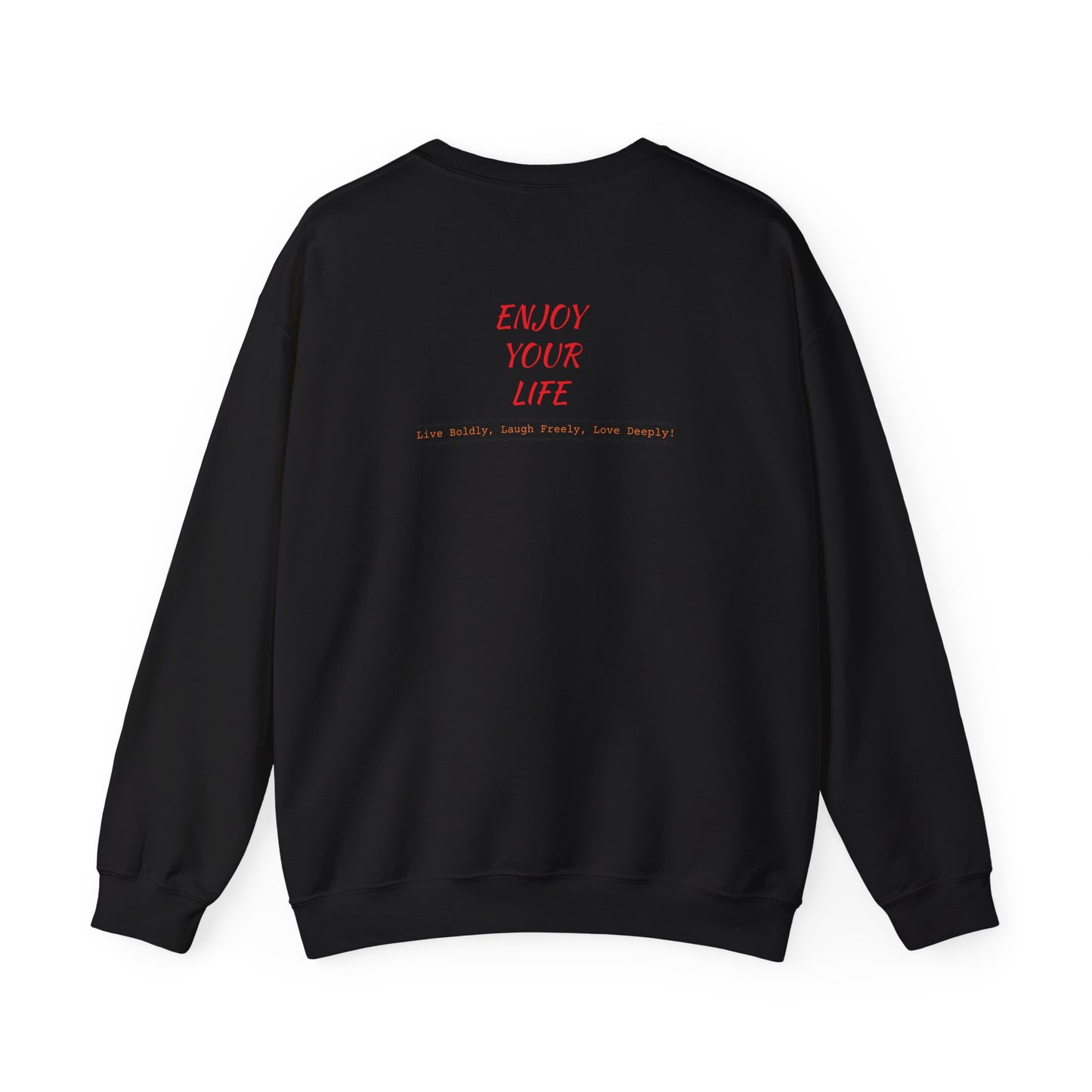Unisex Heavy Blend™ Crewneck Sweatshirt ENJOY YOUR LIFE