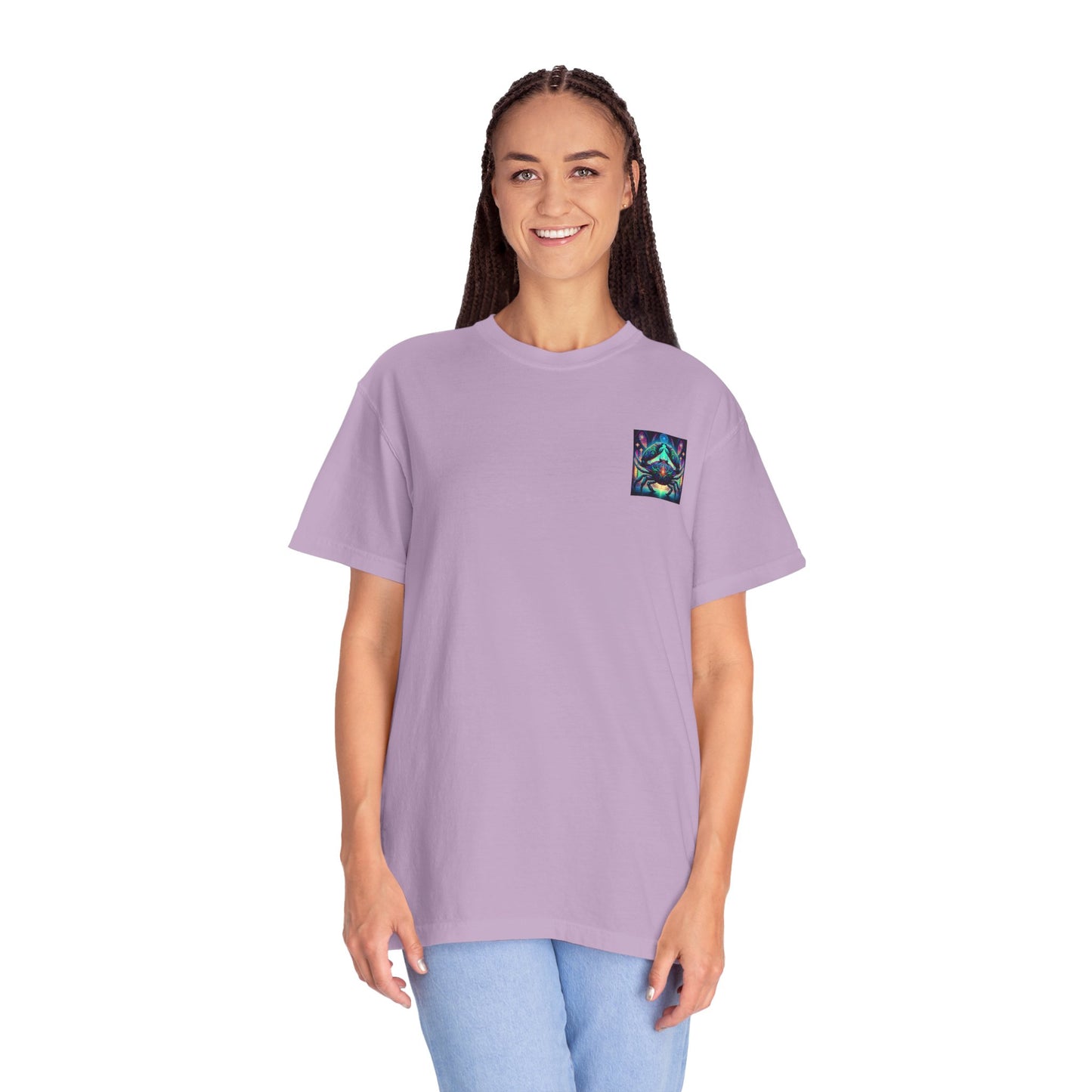 ZODIAC SIGN CANCER Unisex Garment-Dyed T-shirt