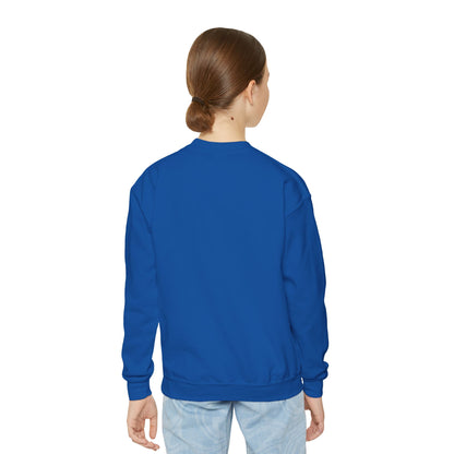 Youth Crewneck Sweatshirt Enjoy Your Life white