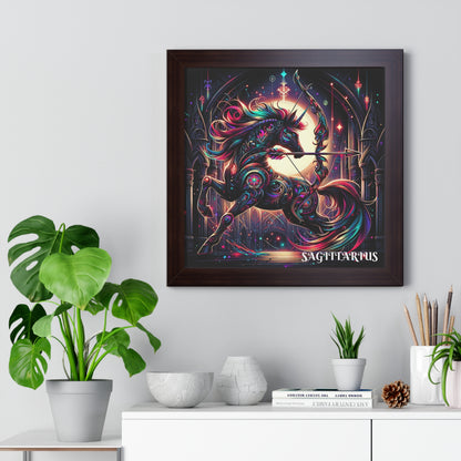 SAGITTARIUS Framed Vertical Poster