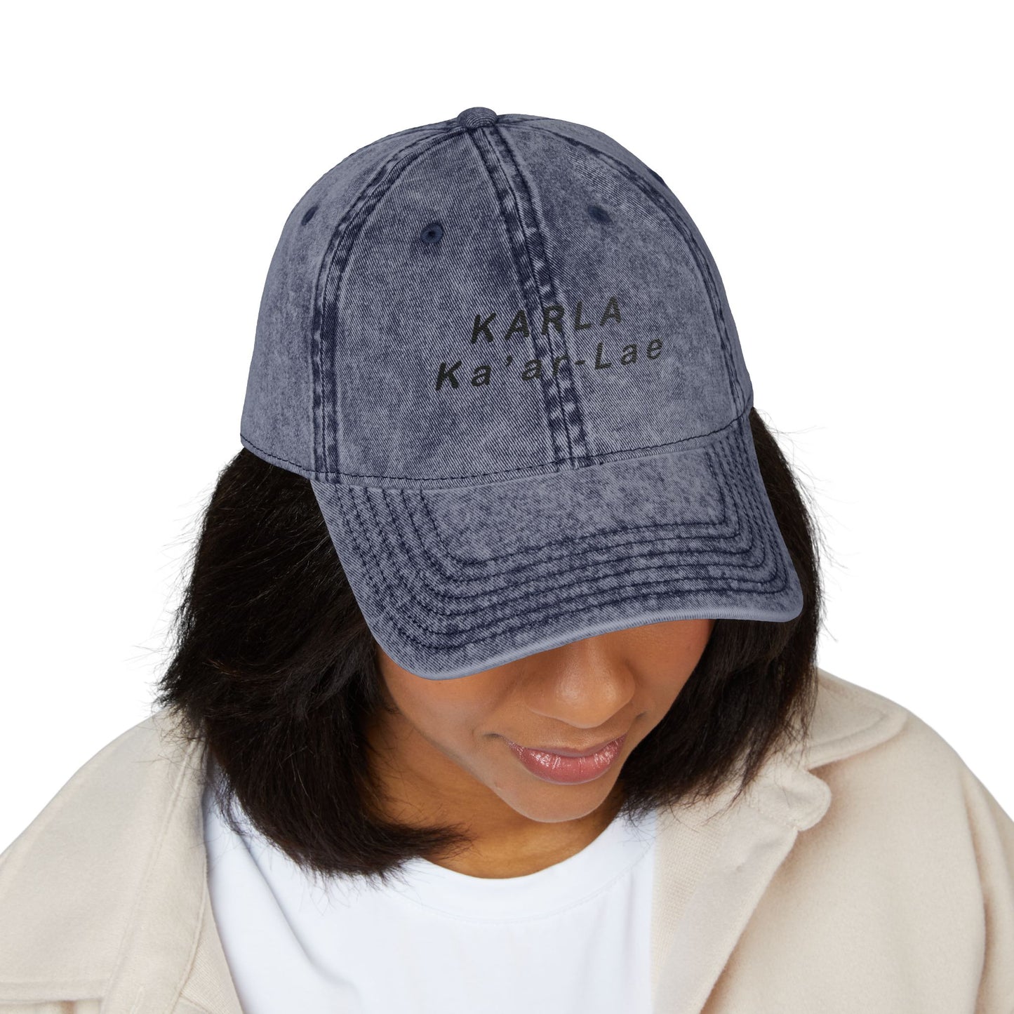 KARLA — Vintage Witch’s Cap “Guardian of Bound Flame | Veil of Harmony”
