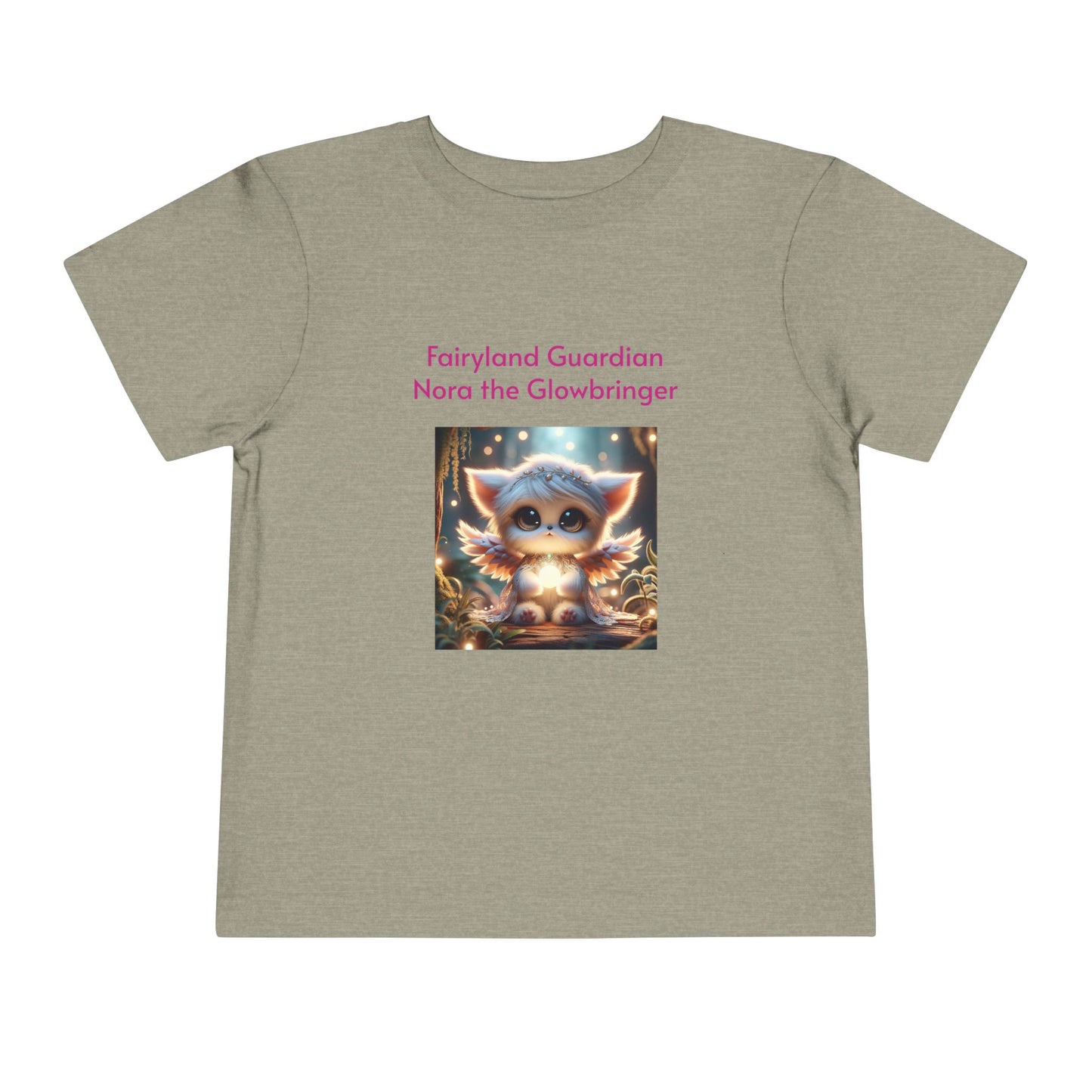 Toddler Short Sleeve Tee Nora the Glowbringer