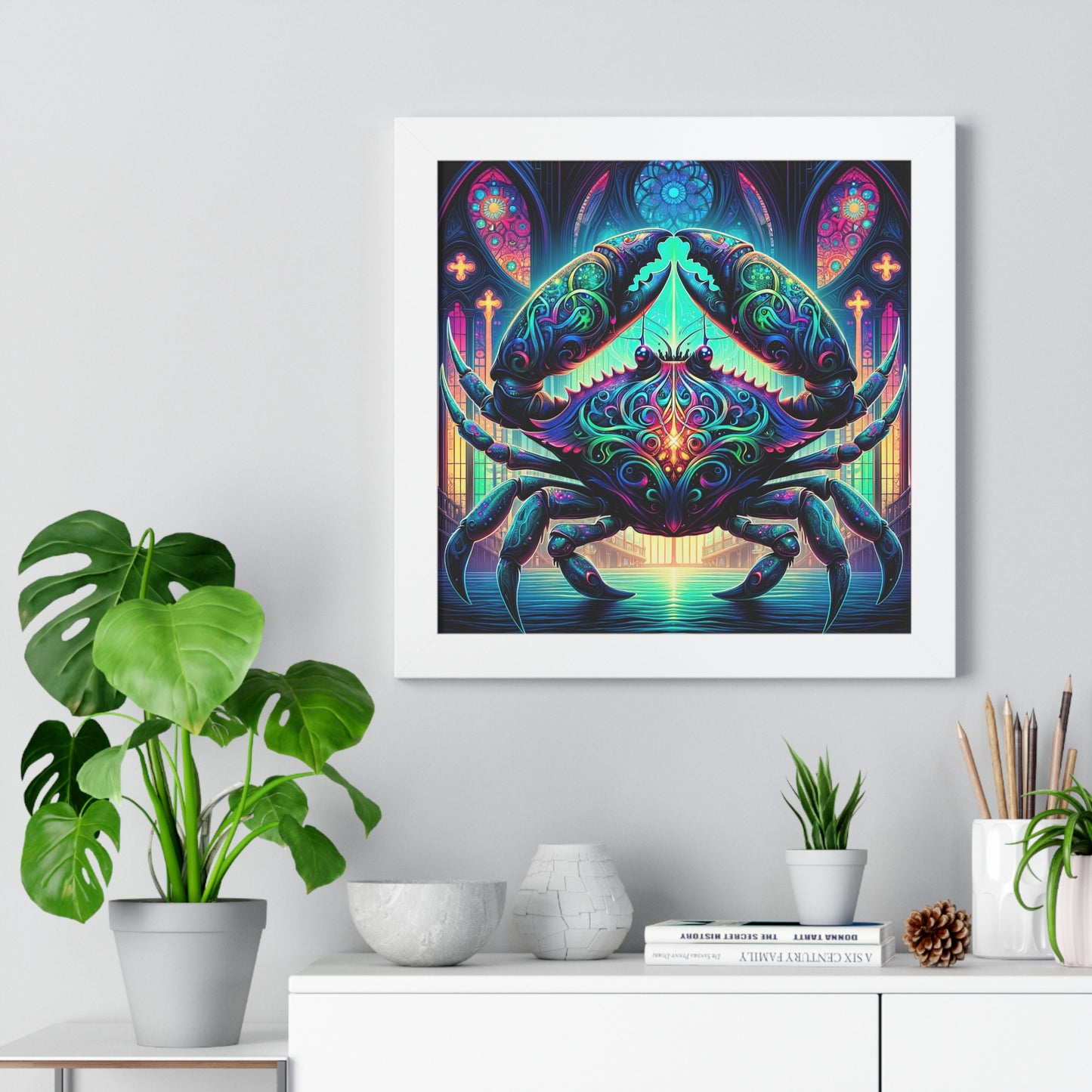 ZODIAC SIGN Framed Vertical Poster
