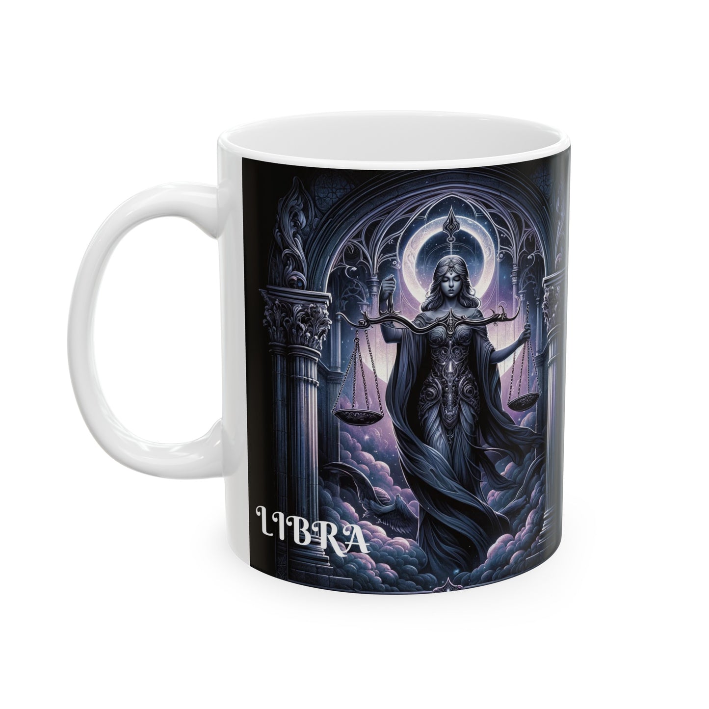 LIBRA GOTHIC Ceramic Mug, (11oz, 15oz)