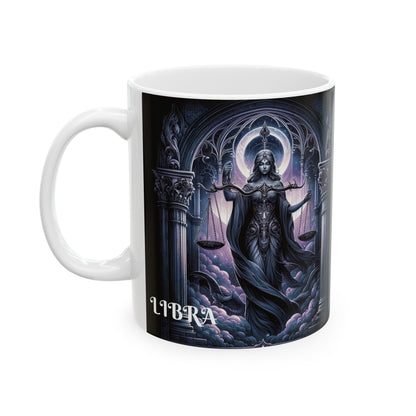LIBRA GOTHIC Ceramic Mug, (11oz, 15oz)
