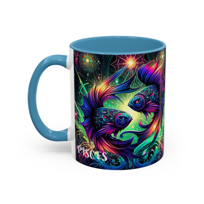 PISCES Accent Coffee Mug (11, 15oz)