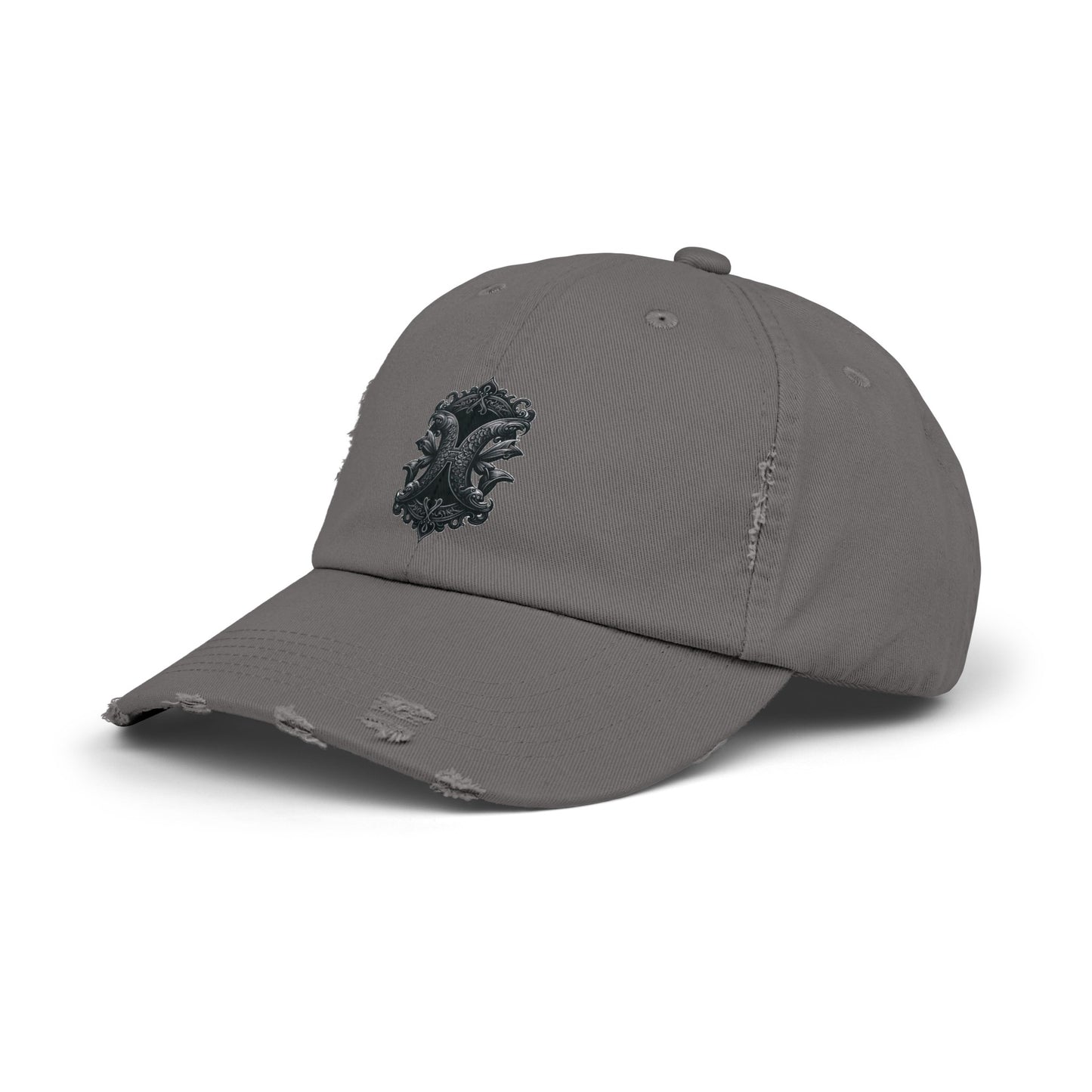 PISCES Unisex Distressed Cap