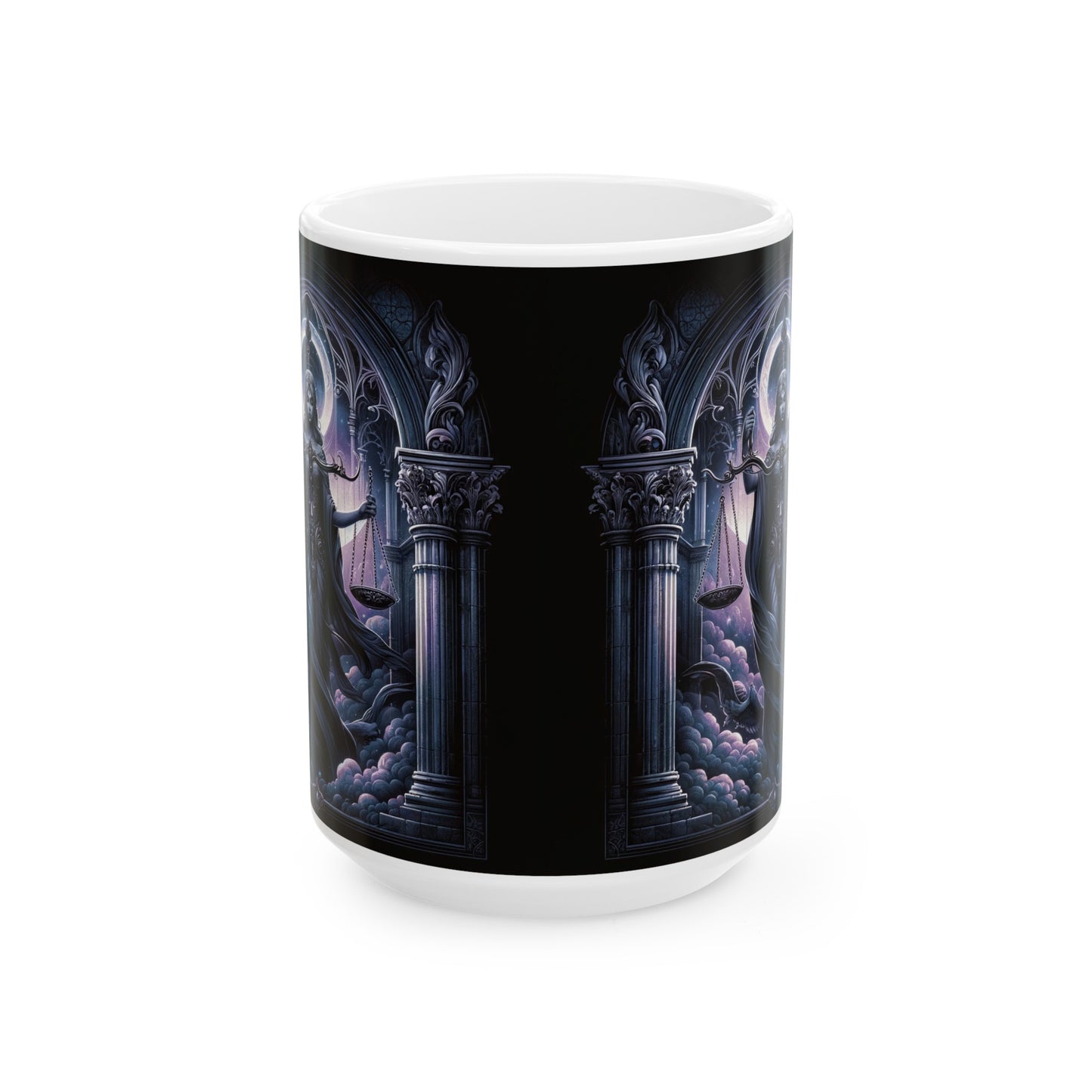 LIBRA GOTHIC Ceramic Mug, (11oz, 15oz)