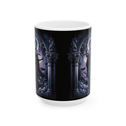 LIBRA GOTHIC Ceramic Mug, (11oz, 15oz)