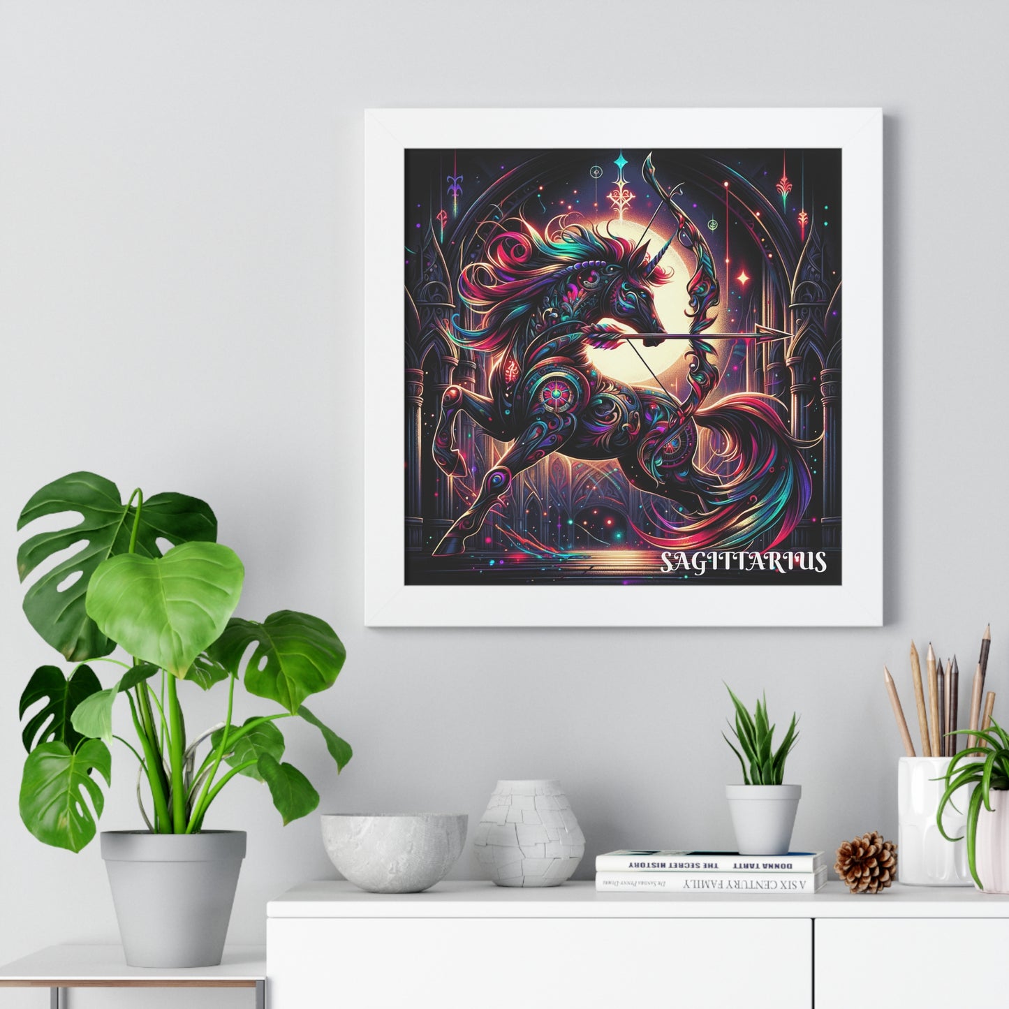 SAGITTARIUS Framed Vertical Poster