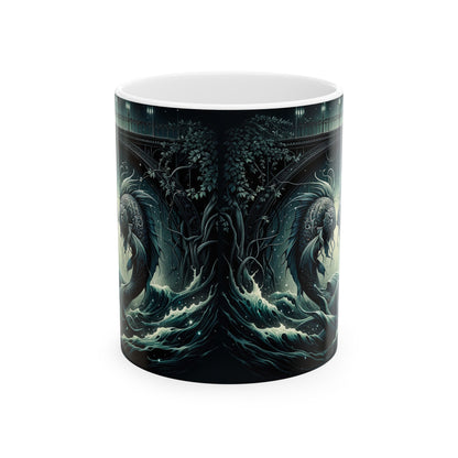 PISCES GOTHIC Ceramic Mug, (11oz, 15oz)