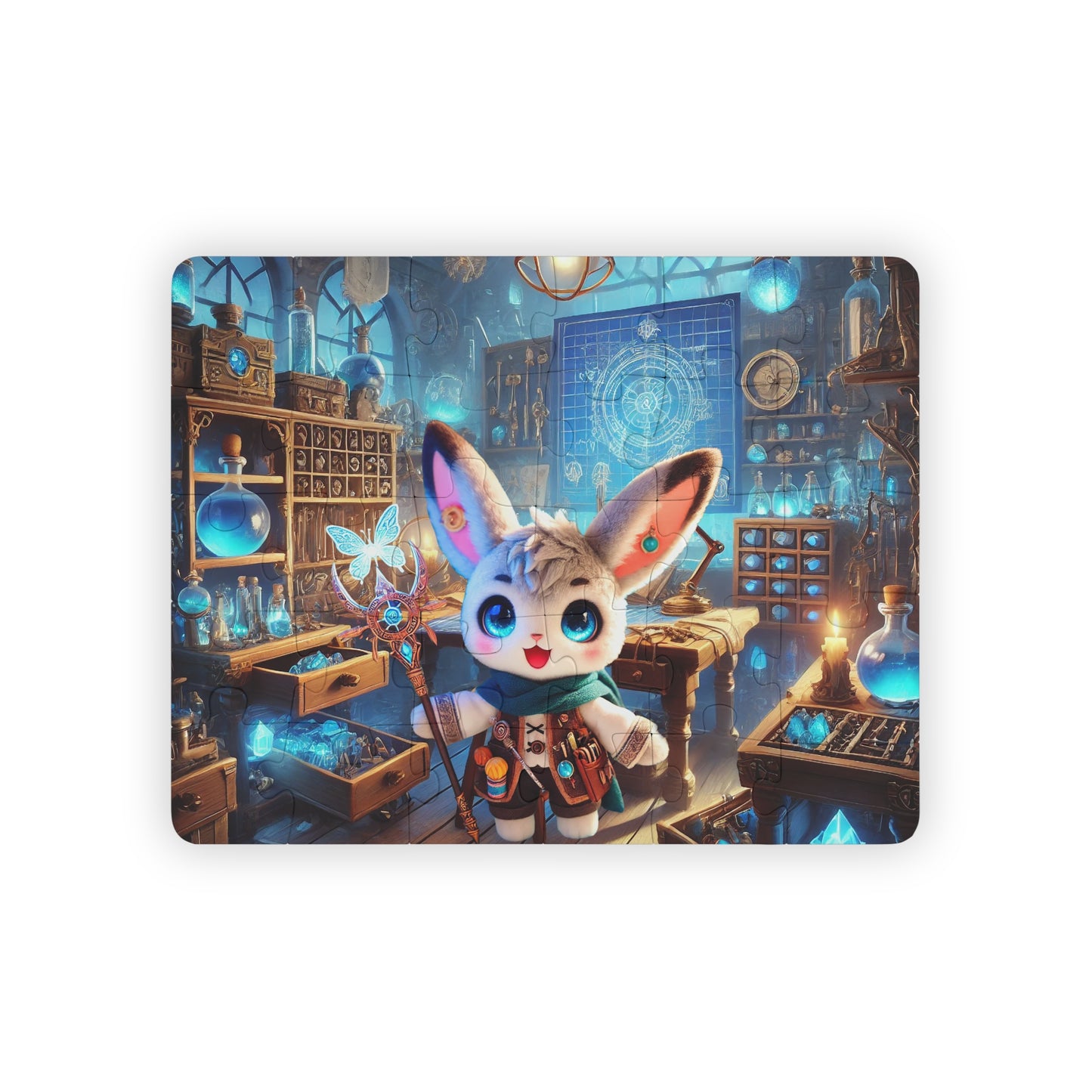 Kids' Puzzle, 30-Piece - Mason the Creator - Cute & Magical Design for Kids