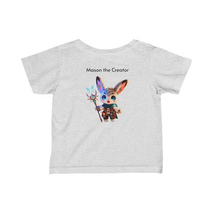 Infant Fine Jersey Tee Mason the Creator