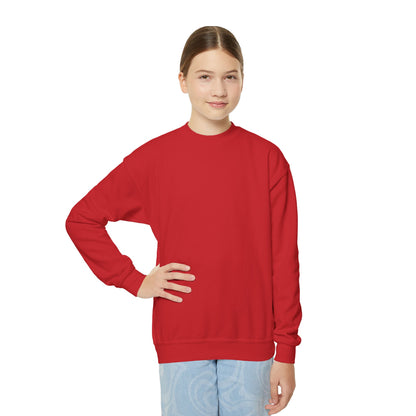 Youth Crewneck Sweatshirt Enjoy Your Life white