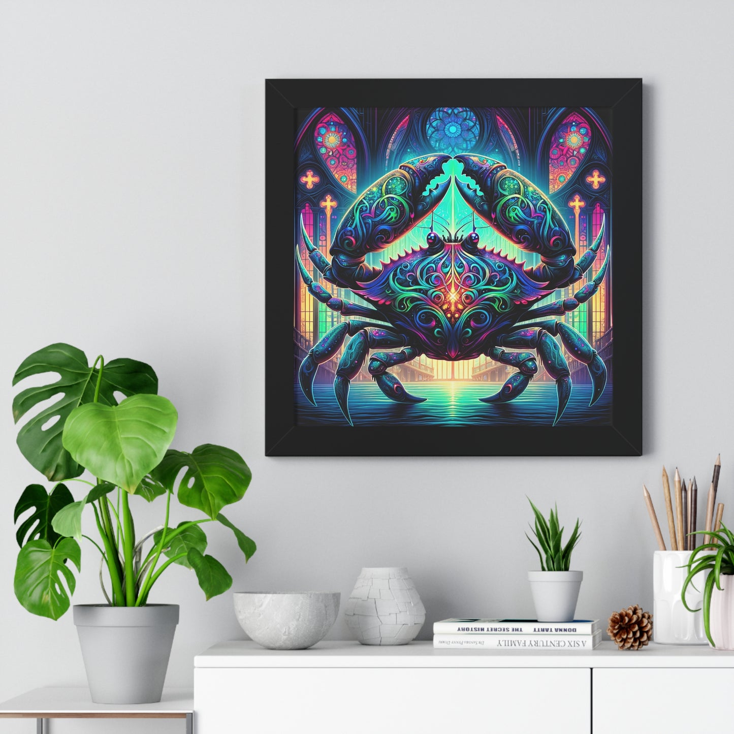 ZODIAC SIGN Framed Vertical Poster