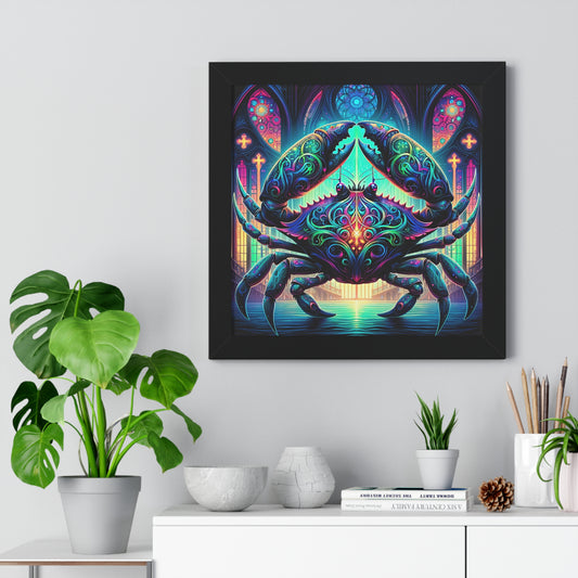 ZODIAC SIGN Framed Vertical Poster