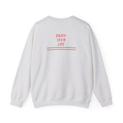 Unisex Heavy Blend™ Crewneck Sweatshirt ENJOY YOUR LIFE