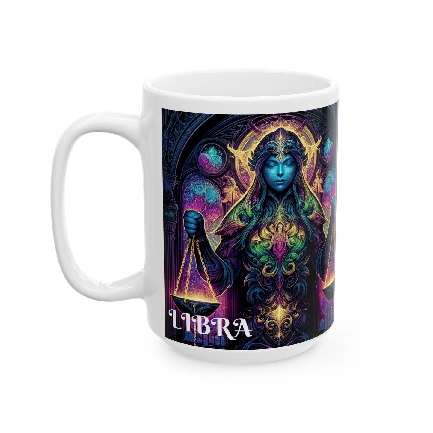 LIBRA Ceramic Mug, (11oz, 15oz)