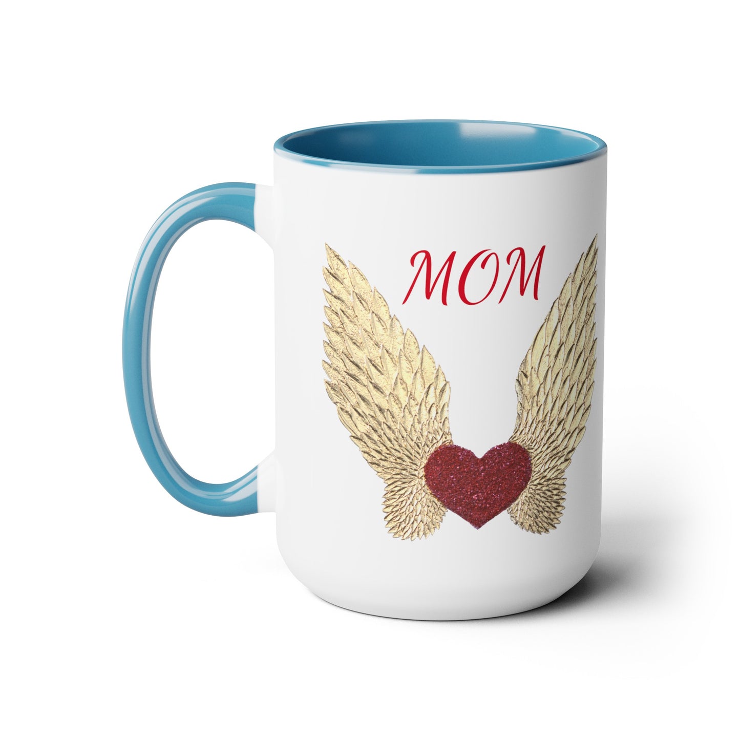 Two-Tone Coffee Mugs, 15oz