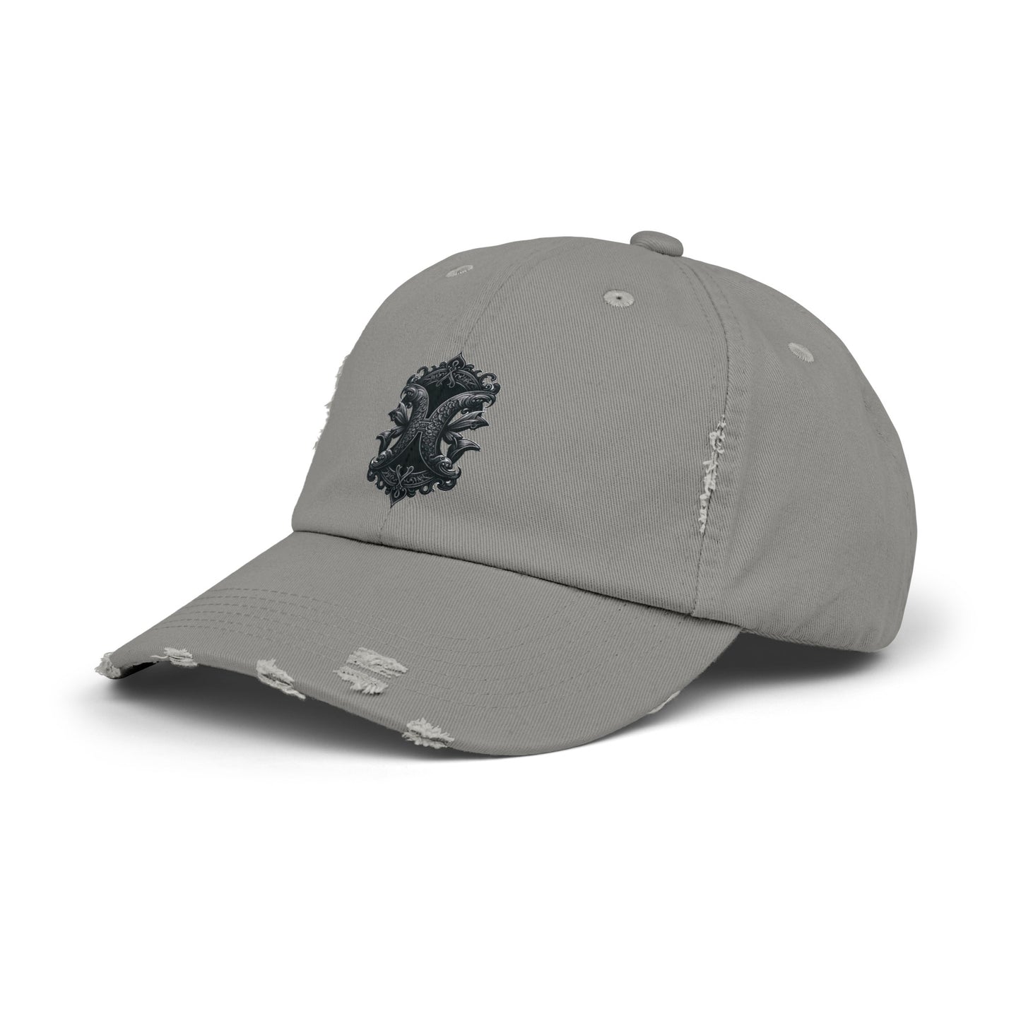 PISCES Unisex Distressed Cap