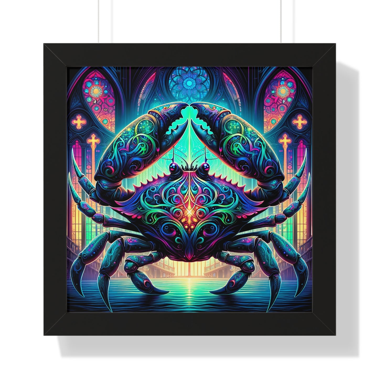 ZODIAC SIGN Framed Vertical Poster