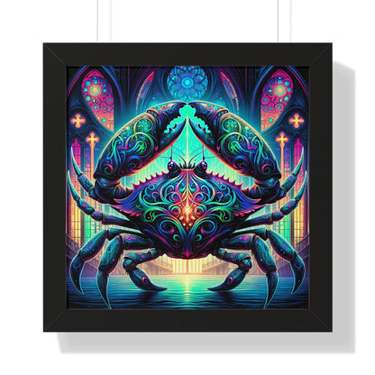 ZODIAC SIGN Framed Vertical Poster