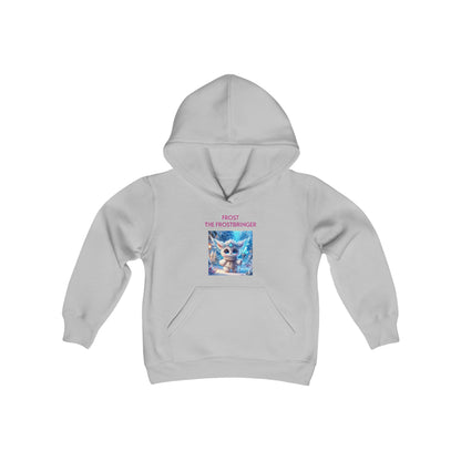 Youth Heavy Blend Hooded Sweatshirt Frost the Frostbringer