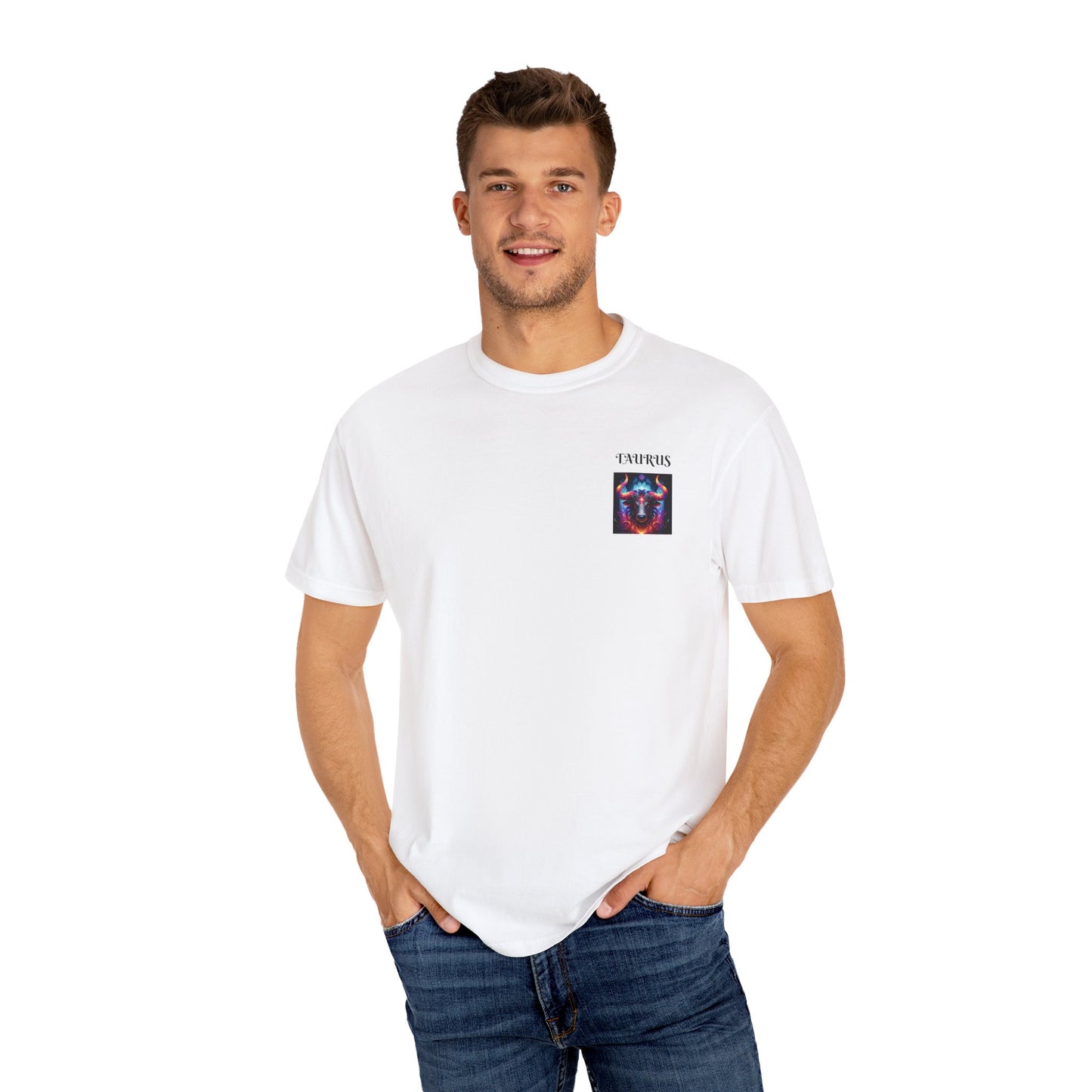 TAURUS Unisex Garment-Dyed T-shirt