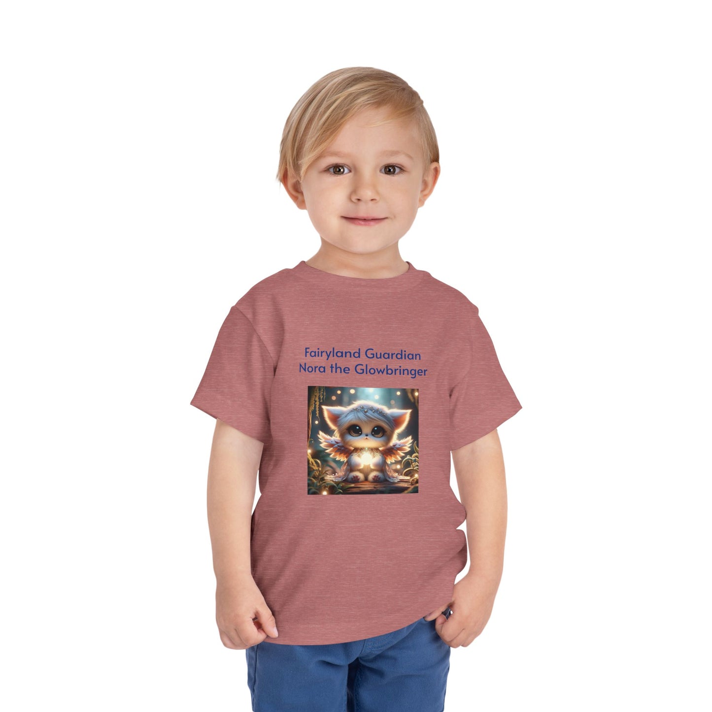 Toddler Short Sleeve Tee Nora the Glowbringer