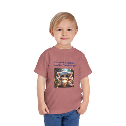 Toddler Short Sleeve Tee Nora the Glowbringer