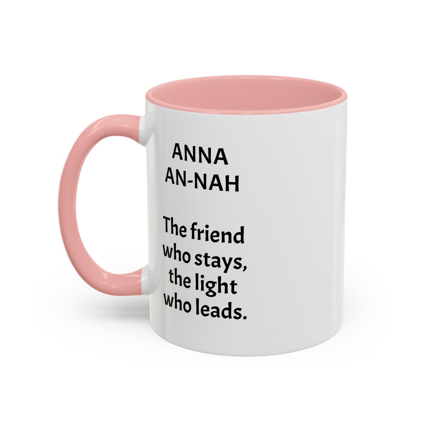 Mystical ANNA Name Mug – Witchy Quote Mugs – “She Walks Between Worlds” & “The Friend Who Stays”