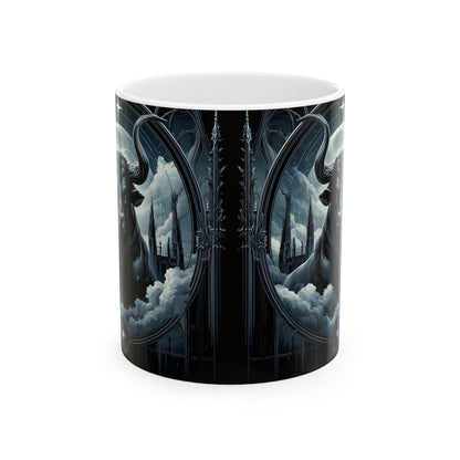 TAURUS GOTHIC Ceramic Mug, (11oz, 15oz)