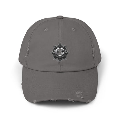 ZODIAC SIGN CANCER Unisex Distressed Cap