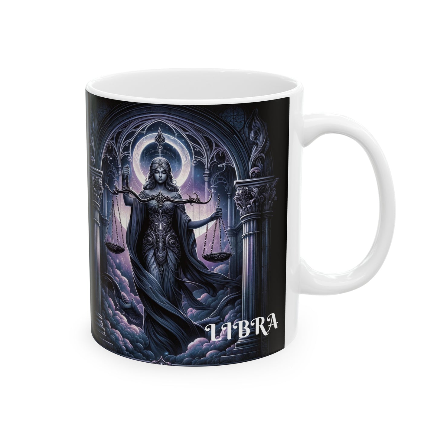LIBRA GOTHIC Ceramic Mug, (11oz, 15oz)