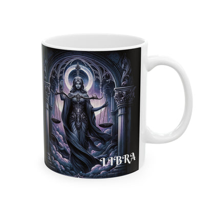 LIBRA GOTHIC Ceramic Mug, (11oz, 15oz)