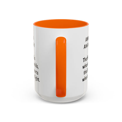 Mystical ANNA Name Mug – Witchy Quote Mugs – “She Walks Between Worlds” & “The Friend Who Stays”
