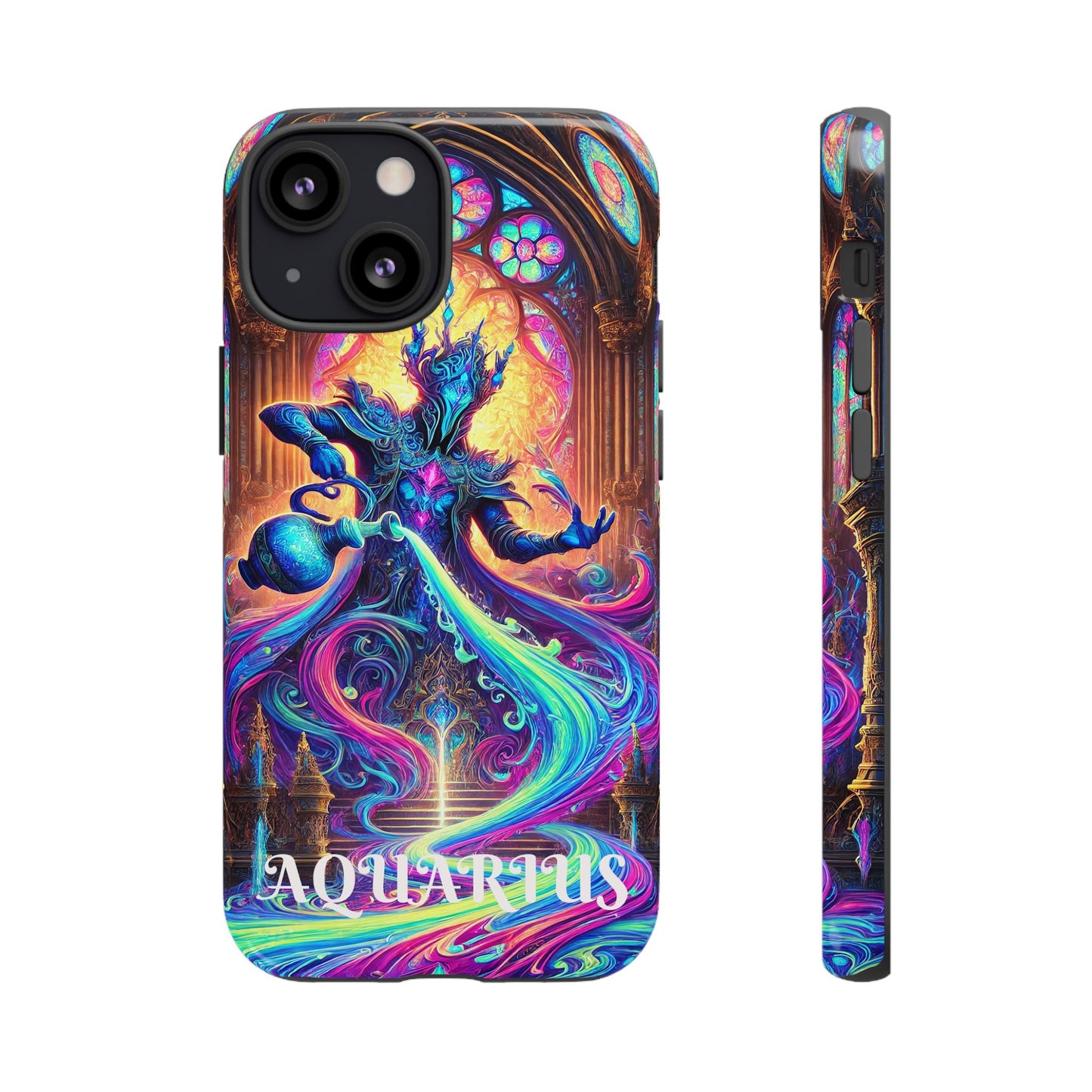 iPhone Tough Cases Fantasy Zodiac Sign Aquarius