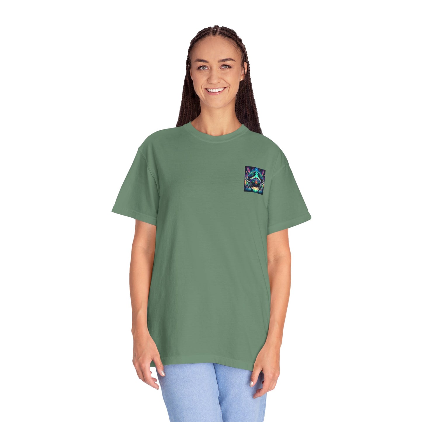 ZODIAC SIGN CANCER Unisex Garment-Dyed T-shirt