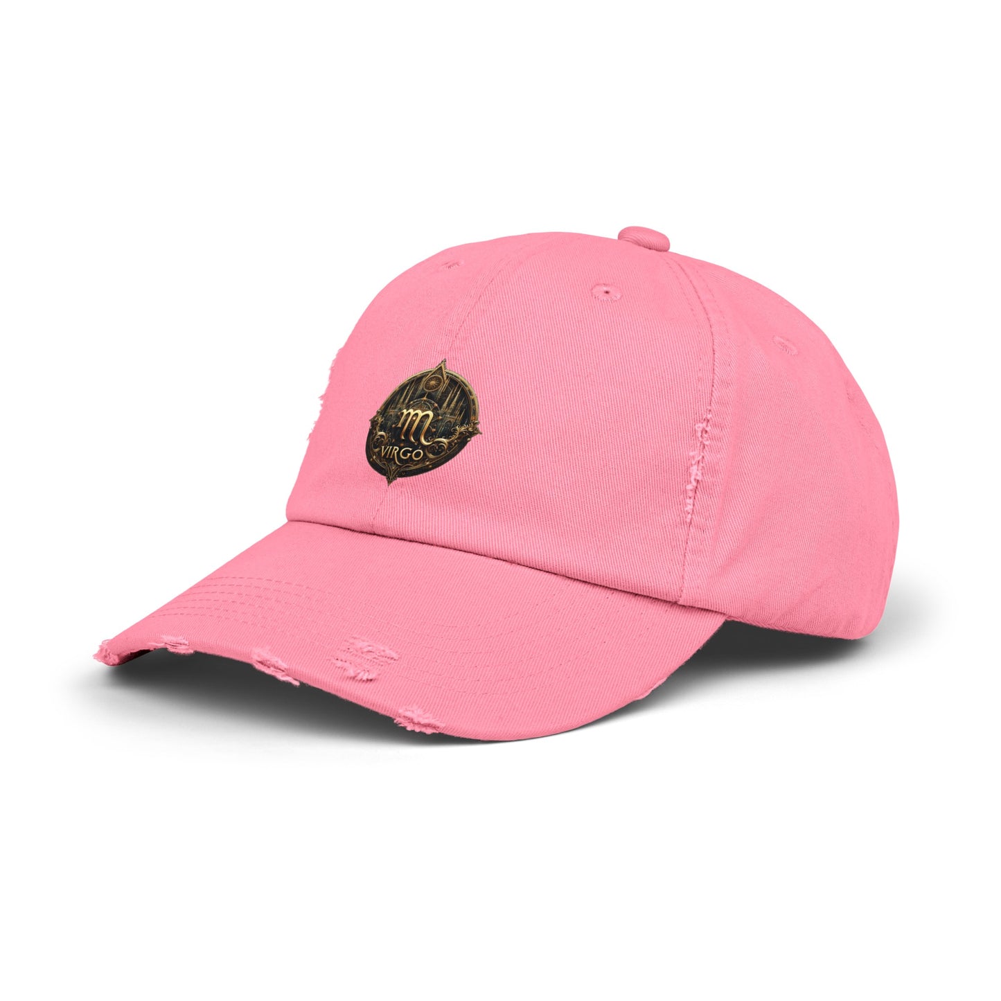 VIRGO Unisex Distressed Cap