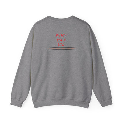 Unisex Heavy Blend™ Crewneck Sweatshirt ENJOY YOUR LIFE