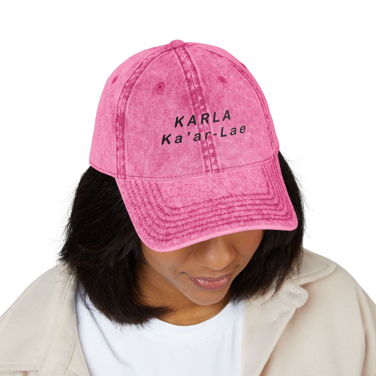 KARLA — Vintage Witch’s Cap “Guardian of Bound Flame | Veil of Harmony”