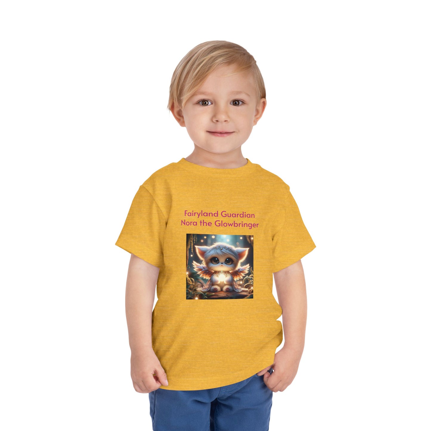 Toddler Short Sleeve Tee Nora the Glowbringer