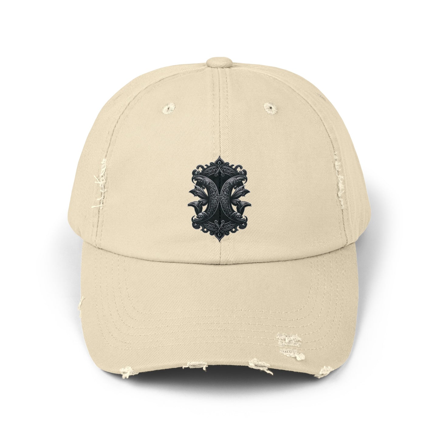 PISCES Unisex Distressed Cap
