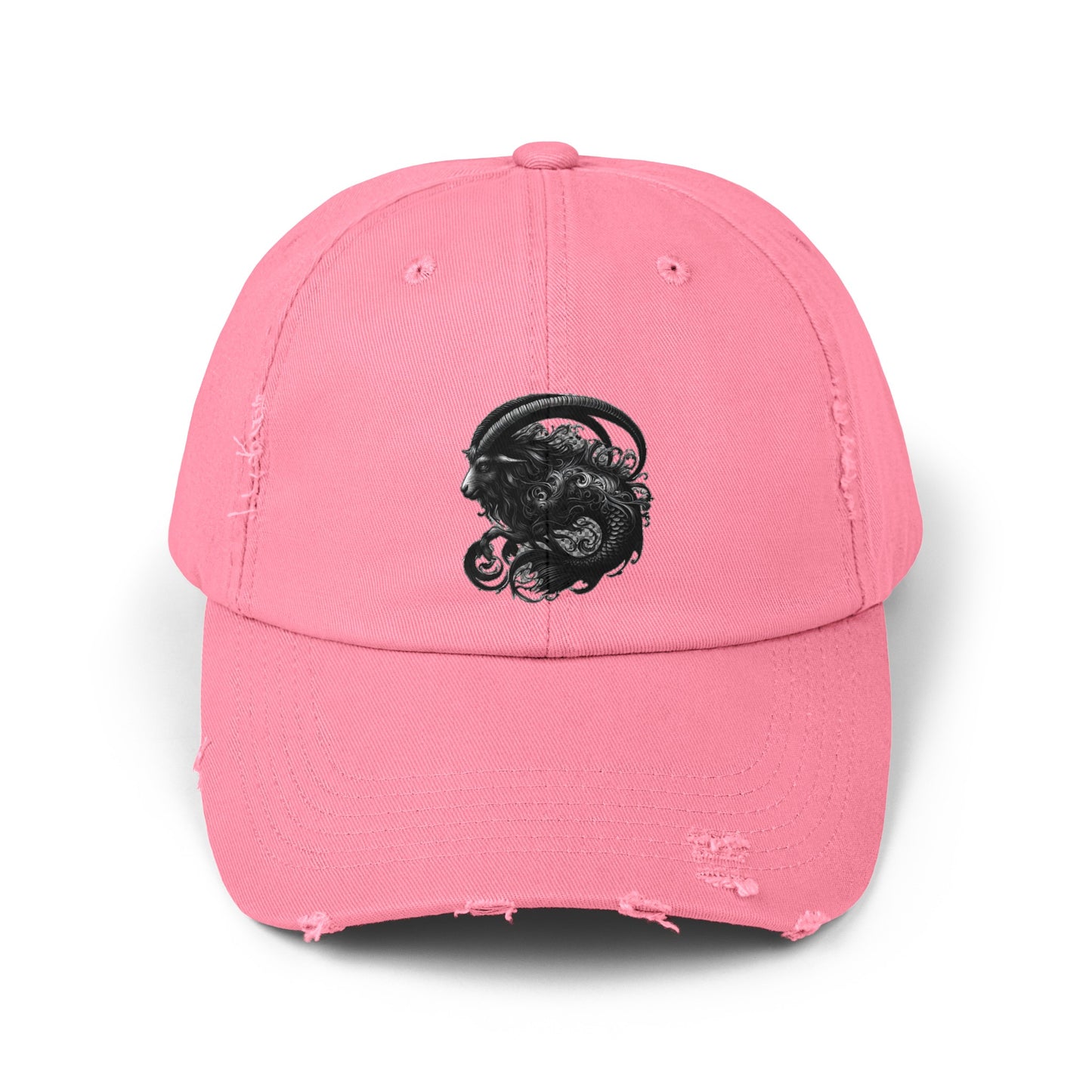 CAPRICORN Unisex Distressed Cap