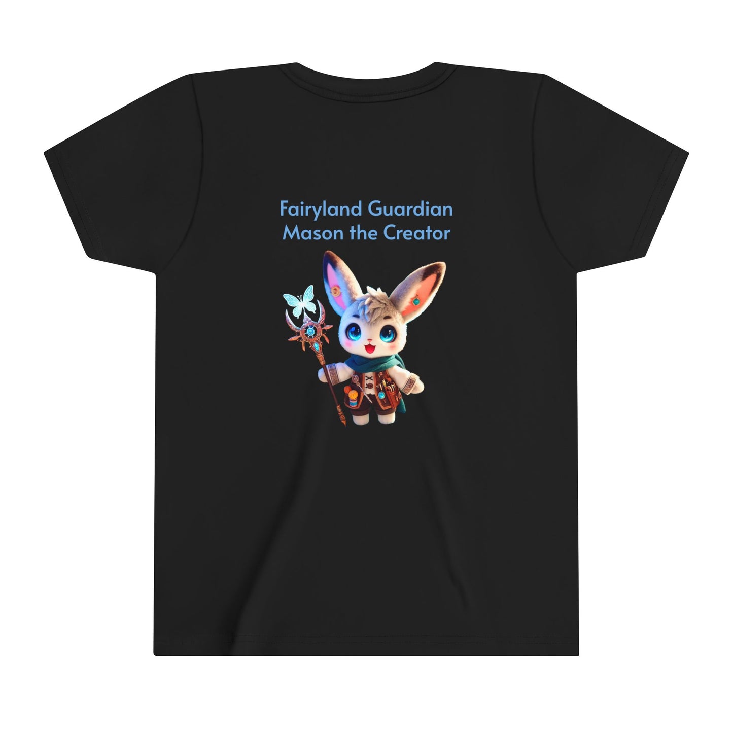 Short Sleeve Tee - Mason the Creator - Cute & Magical Design for Kids