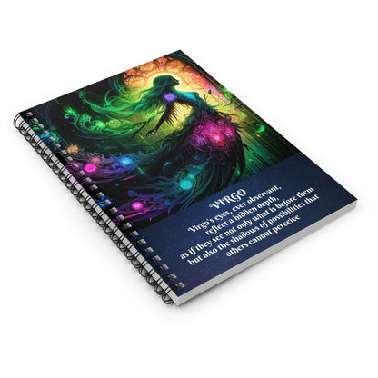 VIRGO Spiral Notebook - Ruled Line