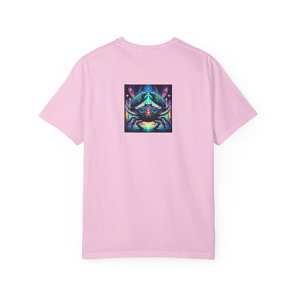 ZODIAC SIGN CANCER Unisex Garment-Dyed T-shirt